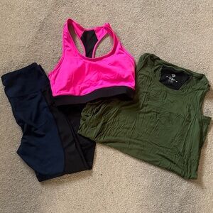 LuLaRoe Fearless workout set